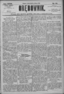 Orędownik: pismo dla spraw politycznych i społecznych 1906.02.13 R.36 Nr34