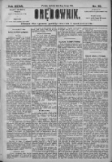 Orędownik: pismo dla spraw politycznych i społecznych 1906.02.18 R.38 Nr39
