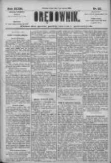 Orędownik: pismo dla spraw politycznych i społecznych 1906.03.07 R.36 Nr53