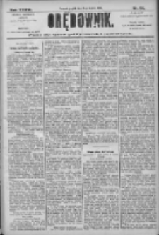 Orędownik: pismo dla spraw politycznych i społecznych 1906.03.09 R.36 Nr55