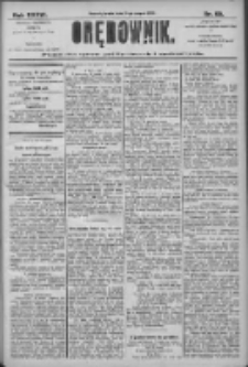 Orędownik: pismo dla spraw politycznych i społecznych 1906.03.21 R.36 Nr65