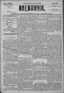 Orędownik: pismo dla spraw politycznych i społecznych 1906.03.27 R.36 Nr70