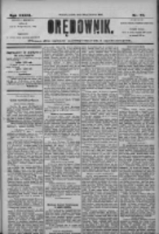 Orędownik: pismo dla spraw politycznych i społecznych 1906.03.30 R.36 Nr73