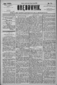 Orędownik: pismo dla spraw politycznych i społecznych 1906.03.31 R.36 Nr74