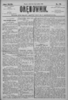 Orędownik: pismo dla spraw politycznych i społecznych 1906.04.06 R.36 Nr79
