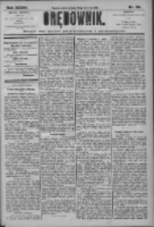 Orędownik: pismo dla spraw politycznych i społecznych 1906.04.29 R.36 Nr98