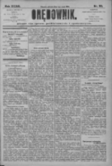 Orędownik: pismo dla spraw politycznych i społecznych 1906.05.01 R.36 Nr99