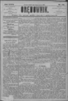 Orędownik: pismo dla spraw politycznych i społecznych 1906.06.24 R.36 Nr142