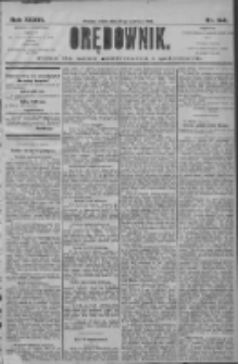 Orędownik: pismo dla spraw politycznych i społecznych 1906.06.27 R.36 Nr144