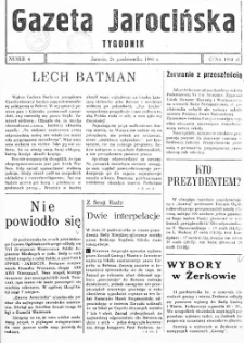 Gazeta Jarocińska 1990.10.26 Nr4