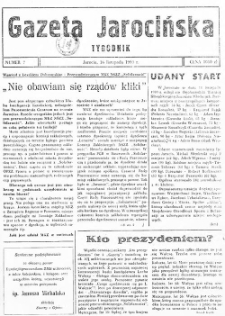 Gazeta Jarocińska 1990.11.16 Nr7