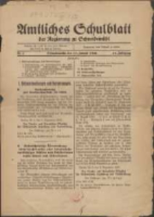 Amtliches Schulblatt der Regierung zu Schneidemühl 1936.01.15 Jg.17 Nr2