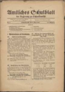 Amtliches Schulblatt der Regierung zu Schneidemühl 1936.05.01 Jg.17 Nr9