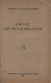 Kaliskie loże wolnomularskie