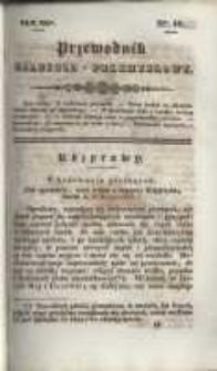 Przewodnik Rolniczo-Przemysłowy. 1838-1839 R.3 Nr10