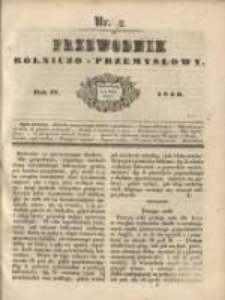 Przewodnik Rolniczo-Przemysłowy. 1840-1841 R.4 Nr2