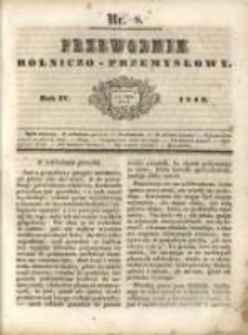 Przewodnik Rolniczo-Przemysłowy. 1840-1841 R.4 Nr8