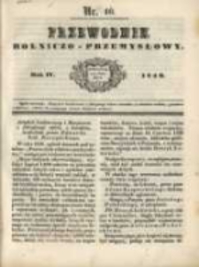 Przewodnik Rolniczo-Przemysłowy. 1840-1841 R.4 Nr10