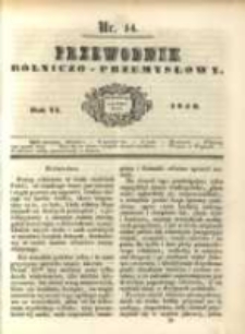 Przewodnik Rolniczo-Przemysłowy. 1840-1841 R.4 Nr14