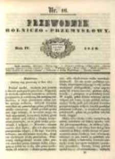 Przewodnik Rolniczo-Przemysłowy. 1840-1841 R.4 Nr16