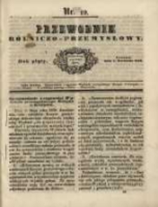 Przewodnik Rolniczo-Przemysłowy. 1841-1842. R.5 Nr19