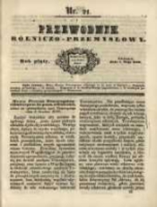 Przewodnik Rolniczo-Przemysłowy. 1841-1842. R.5 Nr21