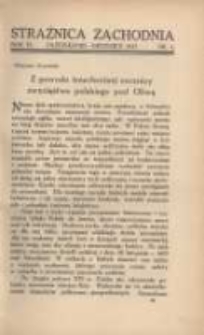Strażnica Zachodnia: miesięcznik poświęcony sprawom kresów zachodnich 1927 październik/grudzień R.6 T.10 Nr4