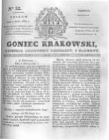 Goniec Krakowski: dziennik polityczny, liberalny i naukowy. 1831.03.05 nr52