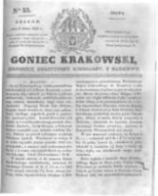 Goniec Krakowski: dziennik polityczny, liberalny i naukowy. 1831.03.09 nr55