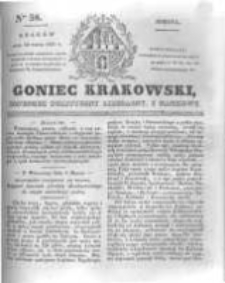 Goniec Krakowski: dziennik polityczny, liberalny i naukowy. 1831.03.12 nr58