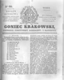Goniec Krakowski: dziennik polityczny, liberalny i naukowy. 1831.03.15 nr60