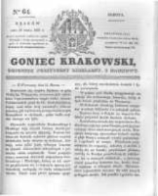 Goniec Krakowski: dziennik polityczny, liberalny i naukowy. 1831.03.19 nr64