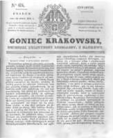 Goniec Krakowski: dziennik polityczny, liberalny i naukowy. 1831.03.24 nr68