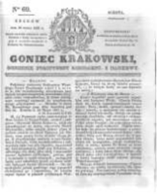 Goniec Krakowski: dziennik polityczny, liberalny i naukowy. 1831.03.26 nr69