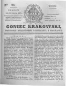 Goniec Krakowski: dziennik polityczny, liberalny i naukowy. 1831.04.26 nr94