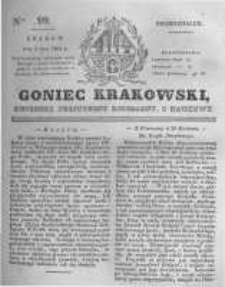 Goniec Krakowski: dziennik polityczny, liberalny i naukowy. 1831.05.02 nr99