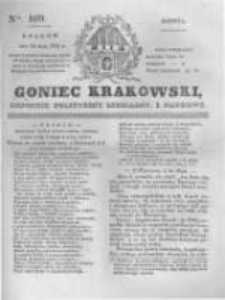 Goniec Krakowski: dziennik polityczny, liberalny i naukowy. 1831.05.14 nr109