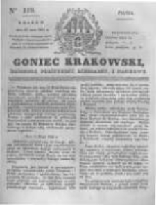 Goniec Krakowski: dziennik polityczny, liberalny i naukowy. 1831.05.27 nr119
