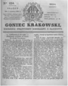 Goniec Krakowski: dziennik polityczny, liberalny i naukowy. 1831.06.01 nr124