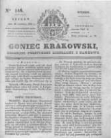 Goniec Krakowski: dziennik polityczny, liberalny i naukowy. 1831.06.28 nr146