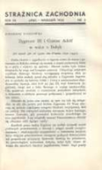 Strażnica Zachodnia: kwartalnik poświęcony sprawom kres&oacute;w zachodnich 1933 lipiec/wrzesień R.12 T.11 Nr3