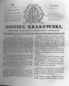 Goniec Krakowski: dziennik polityczny, historyczny i literacki. 1831.01.14 nr10