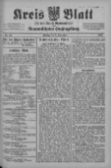 Kreis Blatt f&uuml;r den Kreis Neutomischeler zugleich Hopfenzeitung 1902.09.05 Nr69