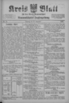 Kreis Blatt f&uuml;r den Kreis Neutomischeler zugleich Hopfenzeitung 1902.09.16 Nr72