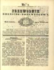 Przewodnik Rolniczo-Przemysłowy. 1842-1843 R.6 Nr4