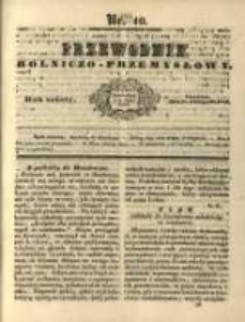 Przewodnik Rolniczo-Przemysłowy. 1842-1843 R.6 Nr10