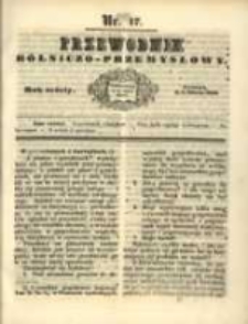 Przewodnik Rolniczo-Przemysłowy. 1842-1843 R.6 Nr17