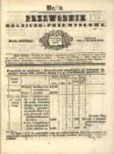 Przewodnik Rolniczo-Przemysłowy. 1843-1844 R.7 Nr3