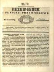 Przewodnik Rolniczo-Przemysłowy. 1843-1844 R.7 Nr7