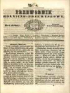 Przewodnik Rolniczo-Przemysłowy. 1843-1844 R.7 Nr8